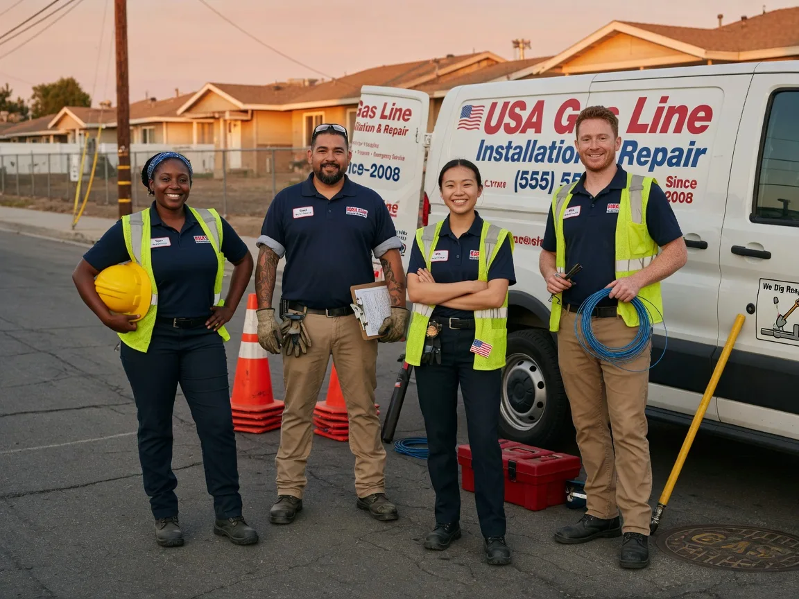 Gas Line Installation company in Camden, WV